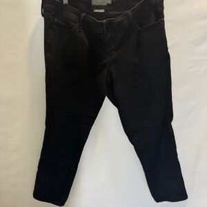 Torrid Luxe Skinny Jeans – Sateen Stretch, Black, Size 12S